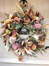 Load image into Gallery viewer, Selling fast / Morning “MOCHA” autumn and winter artificial wreath (Free P&amp;P)
