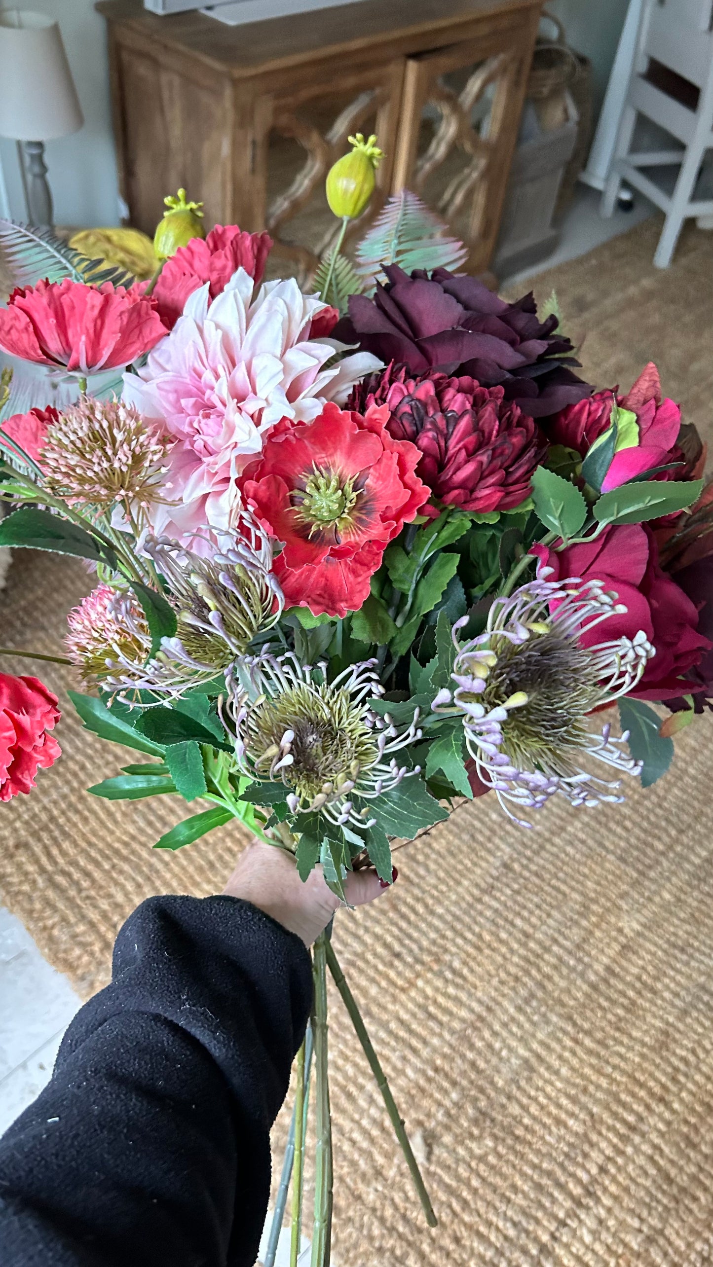 Bouquet ready to post free P&P