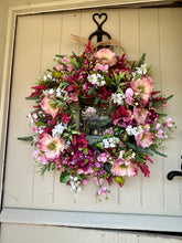 Load image into Gallery viewer, “UNA” faux wreath (FREE P&amp;P)
