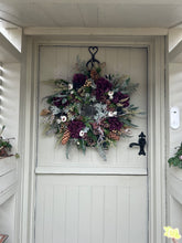 Load image into Gallery viewer, “RUSTIC” Christmas wreath (FREE P&amp;P)
