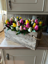 Load image into Gallery viewer, Tulip rustic  (TROUGH FLOWER BOX) FREE P&amp;P
