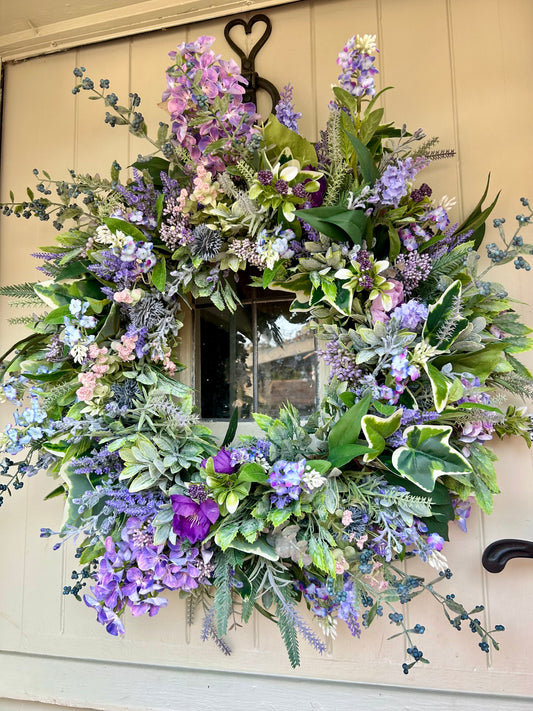 “FRANK” faux wreath (FREE P&P)