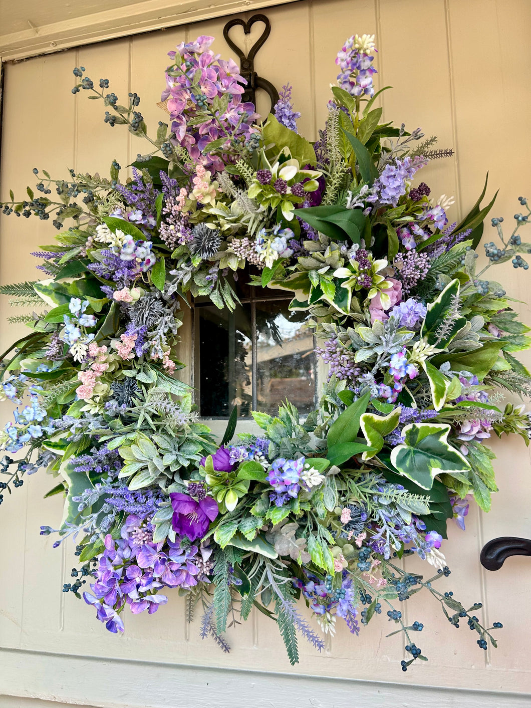 “FRANK” faux wreath (FREE P&P)