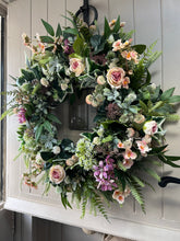 Load image into Gallery viewer, “PIPPA” spring/ summer faux wreath (FREE P&amp;P
