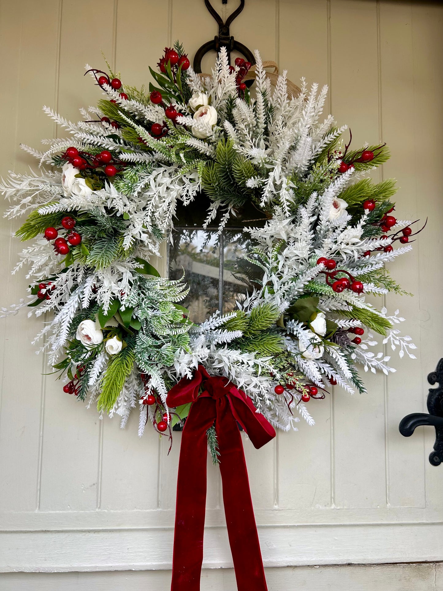 “ELSA” winter Christmas wreath (FREE P&P)