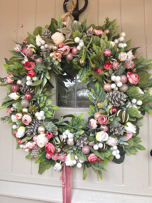“BARBIE” sweet Christmas wreath (FREE P&P)