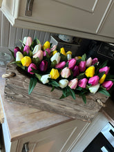 Load image into Gallery viewer, Tulip rustic  (TROUGH FLOWER BOX) FREE P&amp;P
