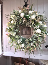 Load image into Gallery viewer, “FLORENCE”  summer faux wreath (FREE P&amp;P
