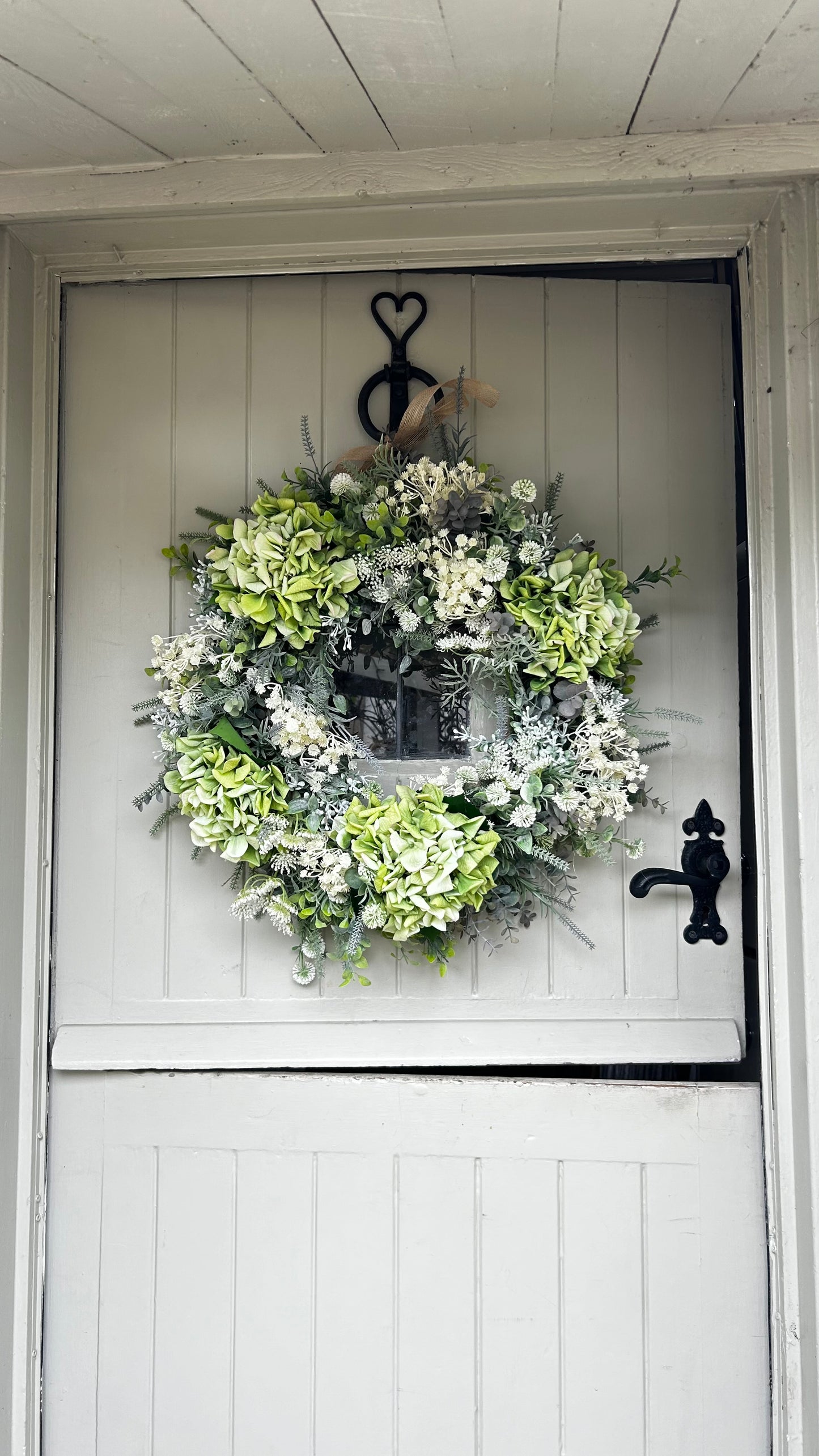 “CHARLIE”  artificial wreath (FREE P&P