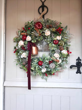 Load image into Gallery viewer, “JINGLE BELL” Christmas wreath (FREE P&amp;P)
