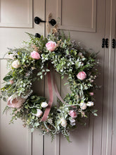 Load image into Gallery viewer, “AUDREY MOTHERS DAY” bouquet faux wreath (FREE P&amp;P)
