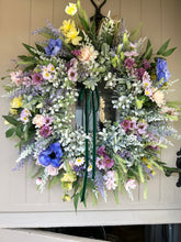 Load image into Gallery viewer, “CHARLOTTE” spring/ summer faux wreath (FREE P&amp;P
