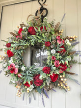 Load image into Gallery viewer, “DARCEY” artificial wreath (FREE P&amp;P)
