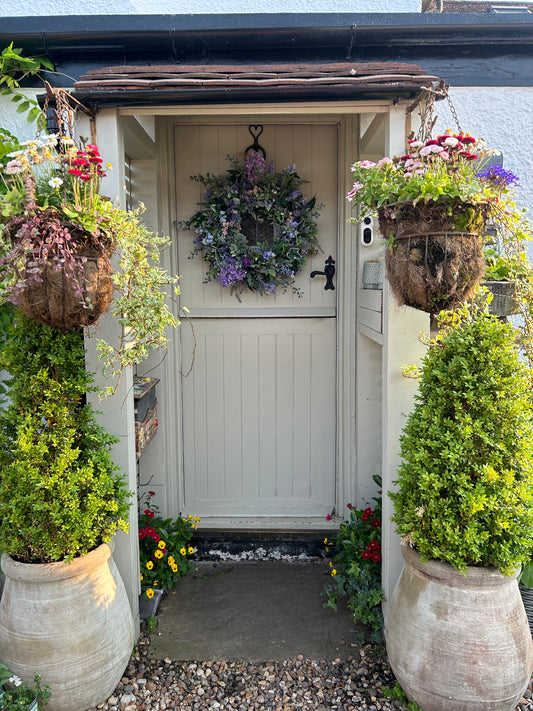 “FRANK” faux wreath (FREE P&P)