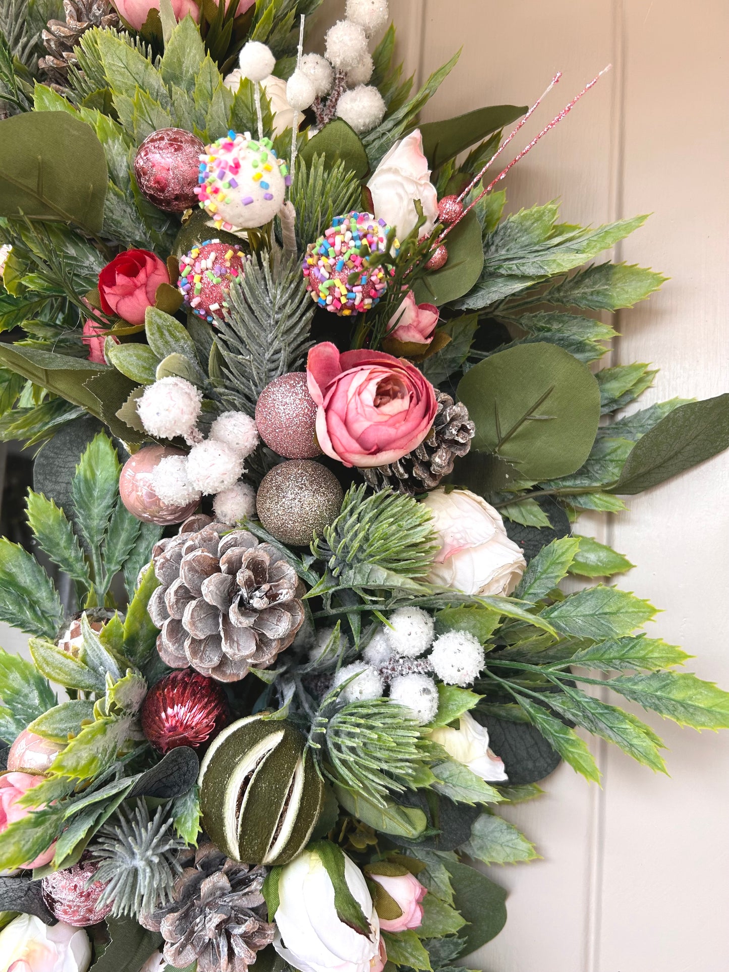 “BARBIE” sweet Christmas wreath (FREE P&P)