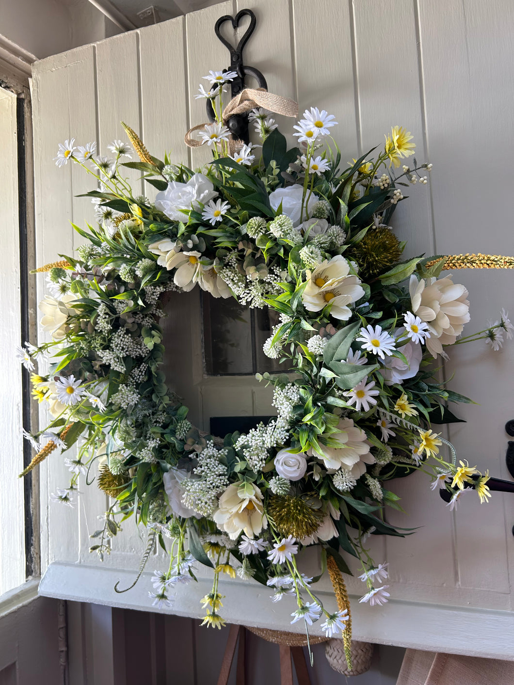 Summer artificial wreath (FREE P&P)