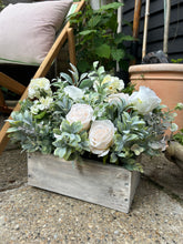 Load image into Gallery viewer, rustic wooden  (TROUGH FLOWER BOX) FREE P&amp;P
