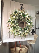 Load image into Gallery viewer, “FLORENCE”  summer faux wreath (FREE P&amp;P
