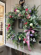 Load image into Gallery viewer, “BEATRICE” natural faux wreath (FREE P&amp;P
