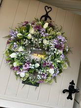 Load image into Gallery viewer, “SOPHIA” natural faux wreath (FREE P&amp;P
