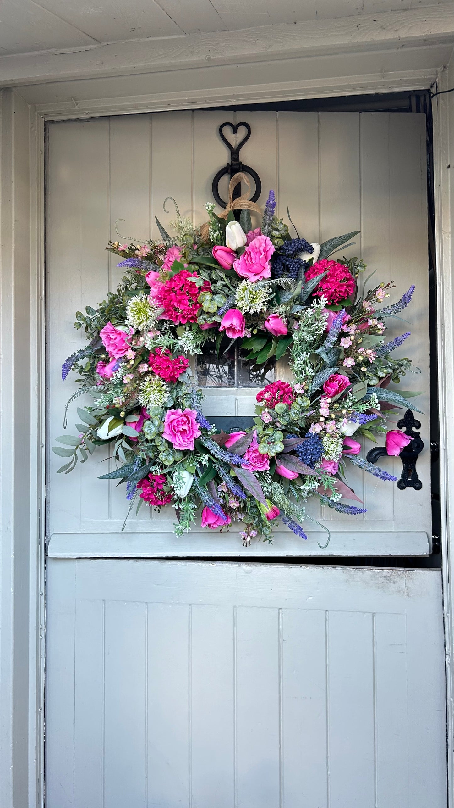 “JULIA” artificial wreath (FREE P&P