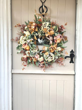 Load image into Gallery viewer, Low stock “CHIA SPICE” autumn artificial wreath (FREE P&amp;P)
