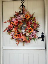 Load image into Gallery viewer, “COUNTRY FARMHOUSE” limited addition autumn artificial wreath (FREE P&amp;P)
