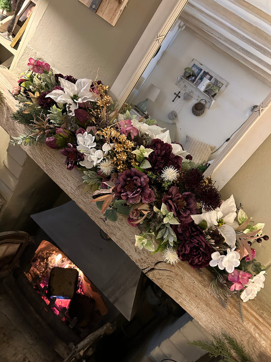 “NELL” Christmas and winter garland