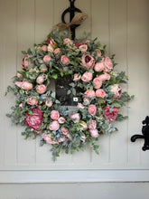 Load image into Gallery viewer, “ROSE CROWN” rose faux wreath (FREE P&amp;P)
