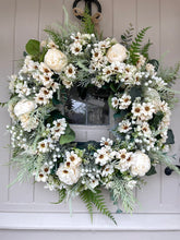 Load image into Gallery viewer, “LACEY” faux wreath (FREE P&amp;P)
