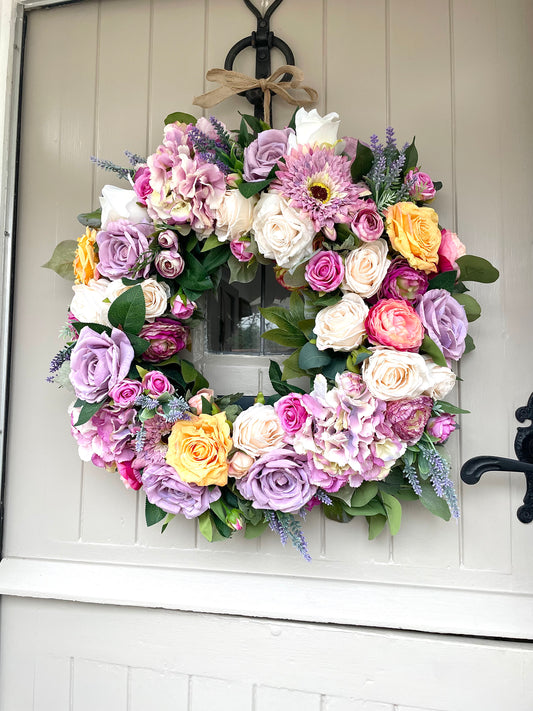 “FIFFI” artificial wreath (FREE P&P)
