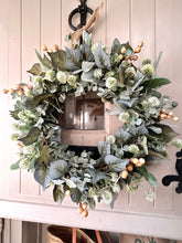 Load image into Gallery viewer, “MAE” artificial all year wreath (FREE P&amp;P)
