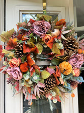 Load image into Gallery viewer, “PENNY” autumn wreath (FREE P&amp;P)
