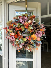 Load image into Gallery viewer, “PENNY” autumn wreath (FREE P&amp;P)
