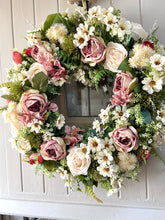 Load image into Gallery viewer, “CHARLIE” faux wreath (FREE P&amp;P)
