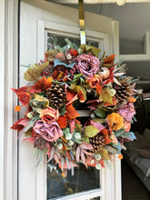 Load image into Gallery viewer, “PENNY” autumn wreath (FREE P&amp;P)
