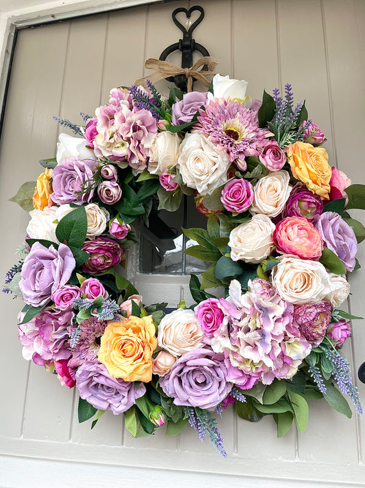 “FIFFI” artificial wreath (FREE P&P)
