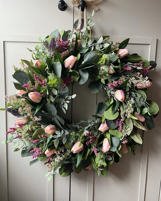 “Best selling “GEORGIE” faux wreath (FREE P&P)