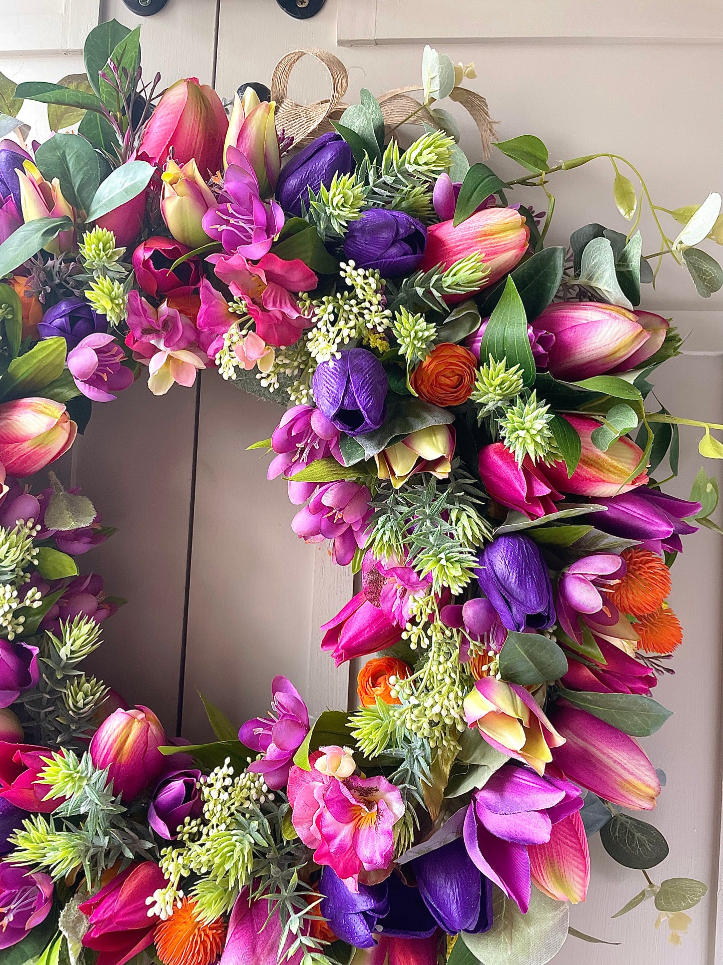“ELEANOR” faux wreath (FREE P&P)