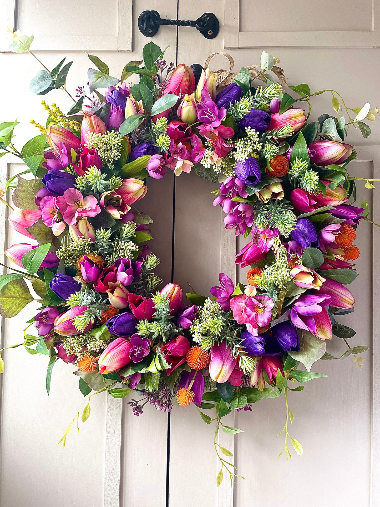 “ELEANOR” faux wreath (FREE P&P)