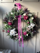 Load image into Gallery viewer, “TILLY” faux Christmas wreath free uk shipping
