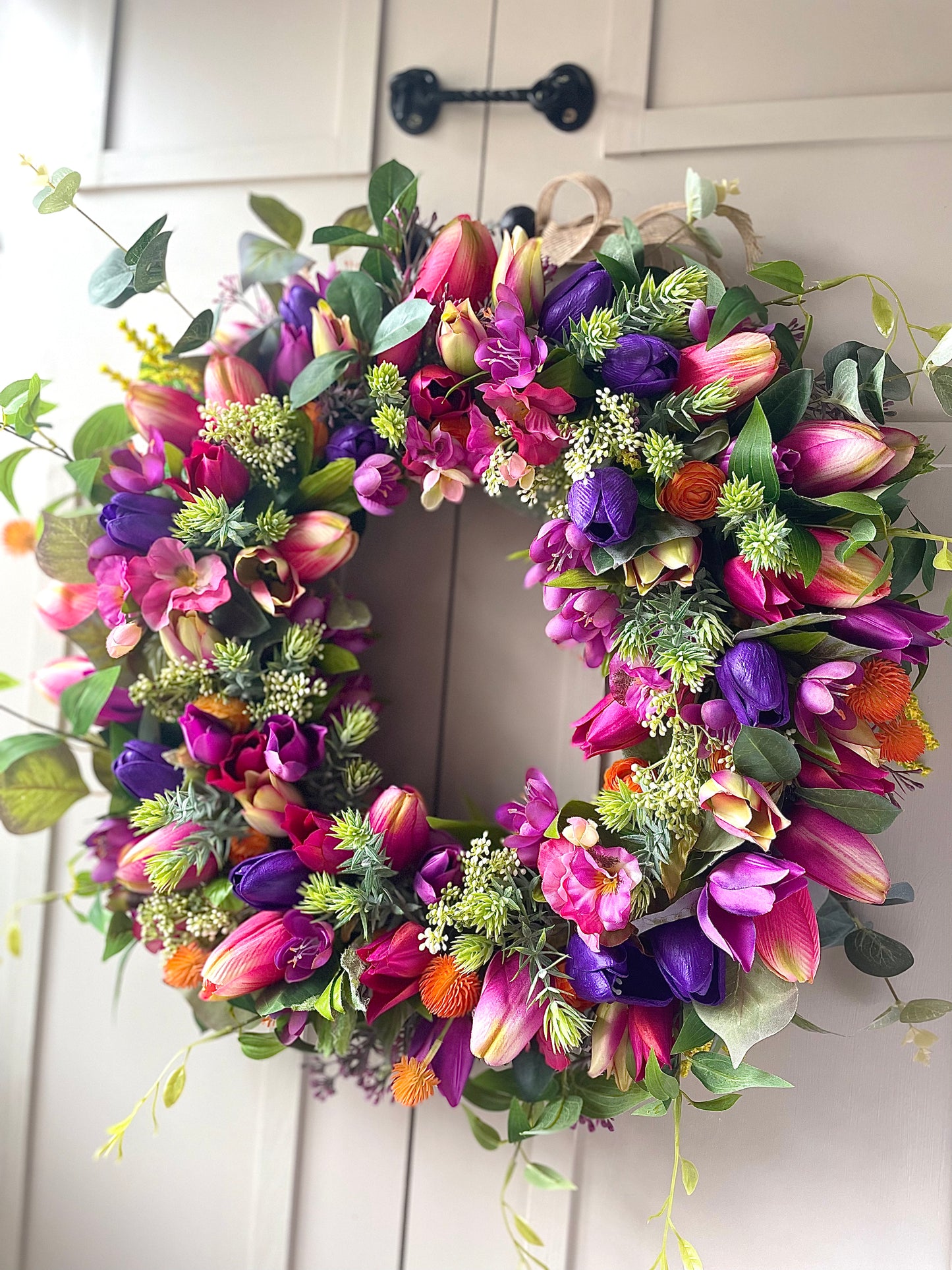 “ELEANOR” faux wreath (FREE P&P)