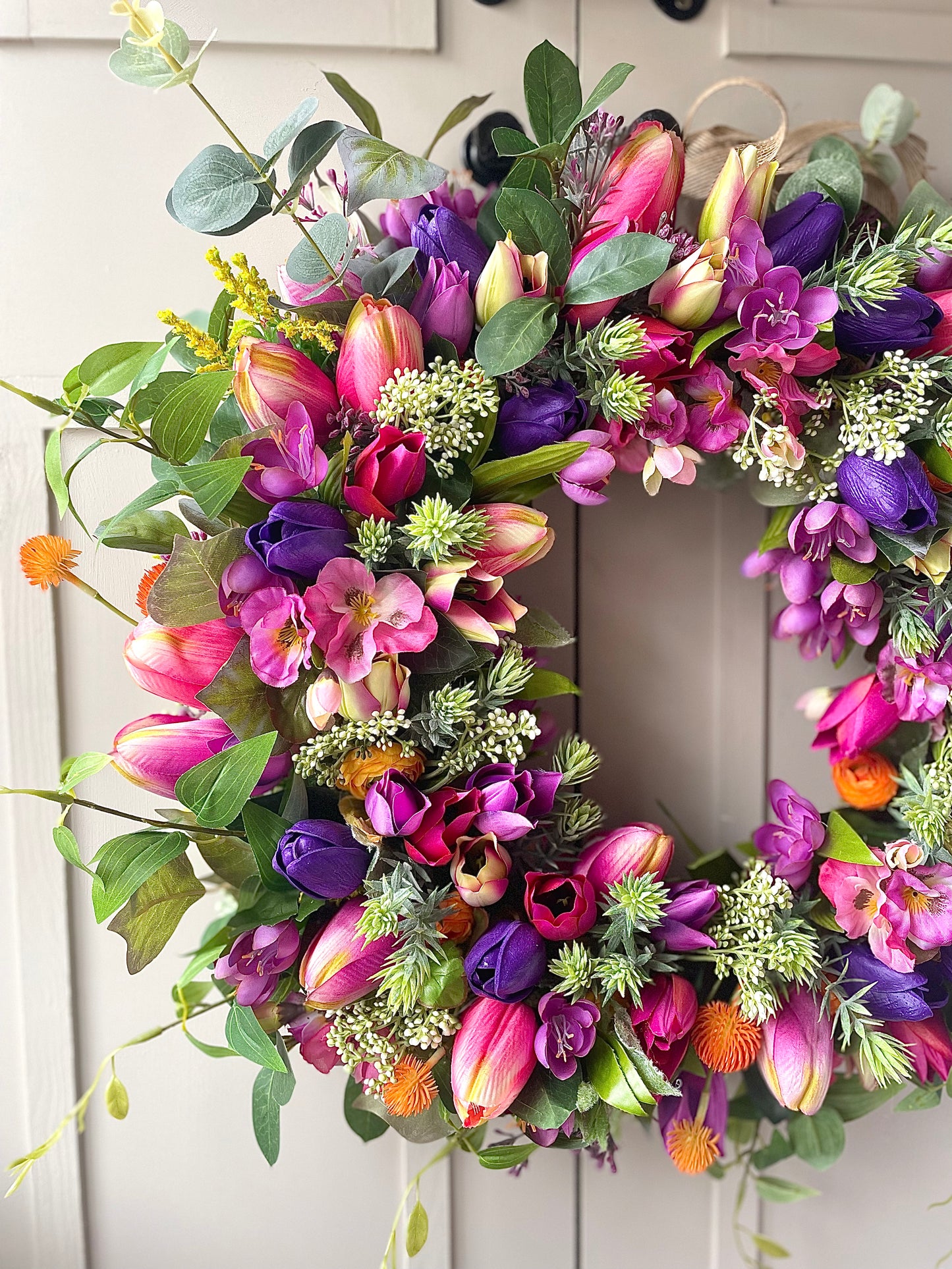 “ELEANOR” faux wreath (FREE P&P)