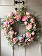 Load image into Gallery viewer, “MAY” faux wreath (FREE P&amp;P)
