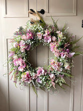 Load image into Gallery viewer, “ANGEL GARDEN” faux wreath  (FREE P&amp;P)
