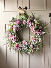 Load image into Gallery viewer, “ANGEL GARDEN” faux wreath  (FREE P&amp;P)
