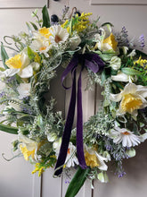 Load image into Gallery viewer, “ELLA” spring faux wreath
