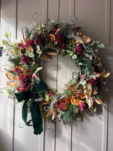 Load image into Gallery viewer, “DUCHESS” faux vintage wreath
