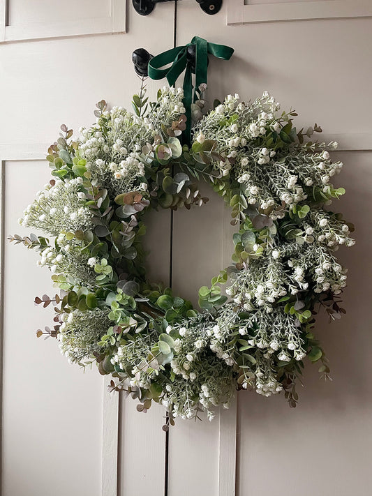 “LADY EARL” faux wreath