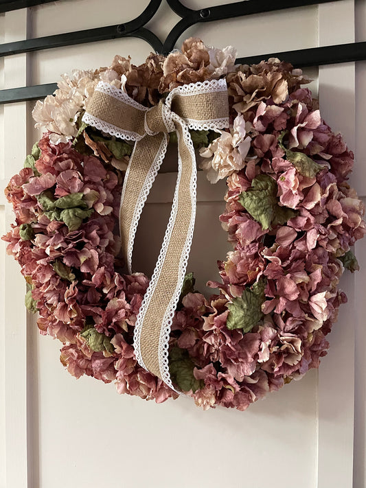 Country “Clarence” faux wreath